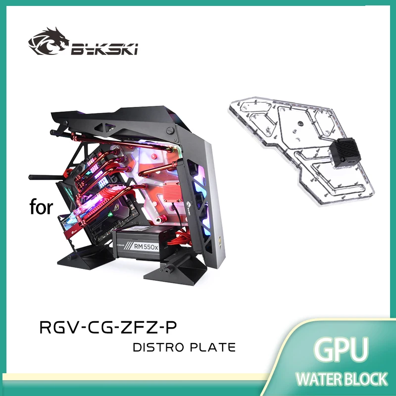 Distro Plate Ddc Pump Combo - BYKSKI RGV-CG-ZFZ-P 아크릴 보드 방식의 수로