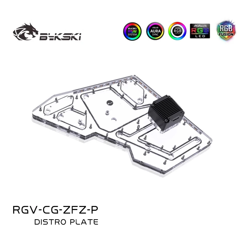 BYKSKI RGV-CG-ZFZ-P 아크릴 보드 방식의 - Distro Plate Ddc Pump Combo 리뷰 및 가격